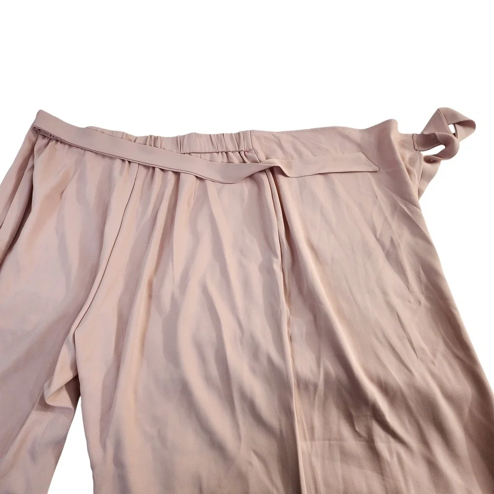 Halara Flex™ High Waisted Tie‎ Side Wide Leg Work Pants Sz Large Regular NWT NEW